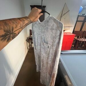 Southern Marsh Lightweight Shirt Jacket - Gray Camo